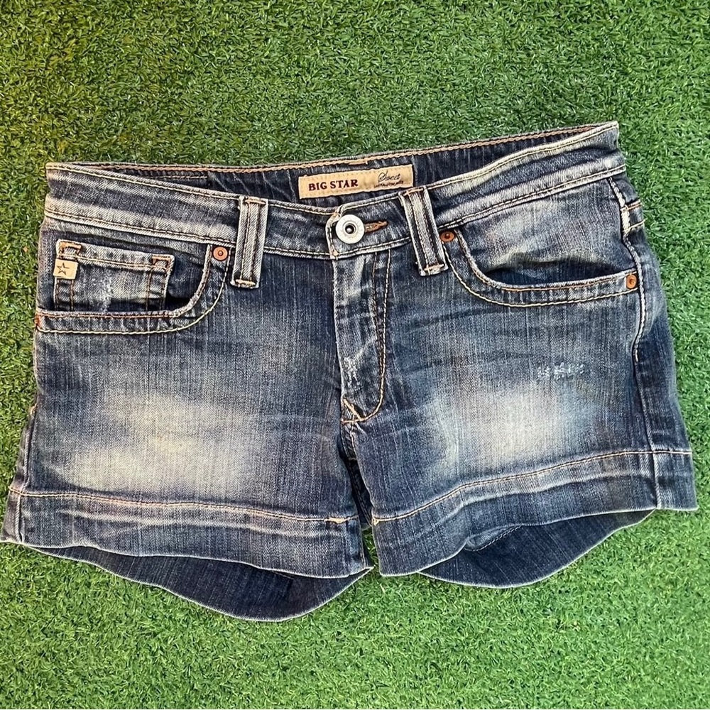 Big Star Women's Light Blue Denim Shorts - Picture 2 of 5